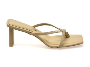 Papuci eleganti ALDO kaki, 13736263, din piele ecologica