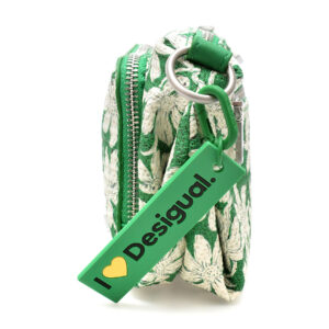 Poseta DESIGUAL verde, SAXP17, din piele ecologica