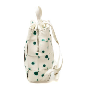 Rucsac DESIGUAL alb, SAKP13, din piele ecologica