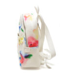 Rucsac DESIGUAL alb, SAKP14, din piele ecologica