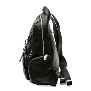 Rucsac DESIGUAL negru, SAKP17, din piele ecologica