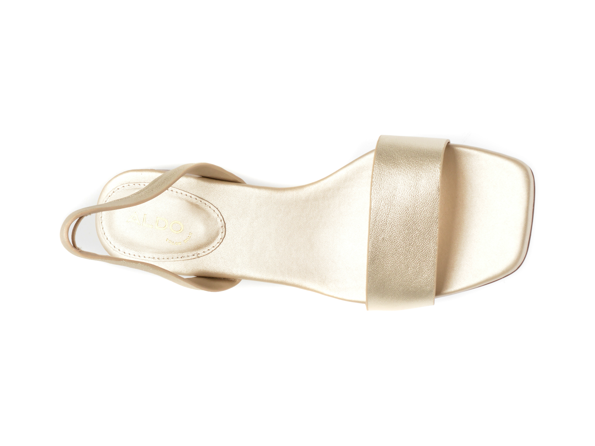 Sandale casual ALDO bej, DORENNA7411, din piele naturala - imagine 6