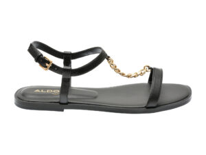 Sandale casual ALDO negre, 13740412, din piele ecologica
