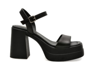 Sandale casual ALDO negre, TAINA0011, din piele naturala