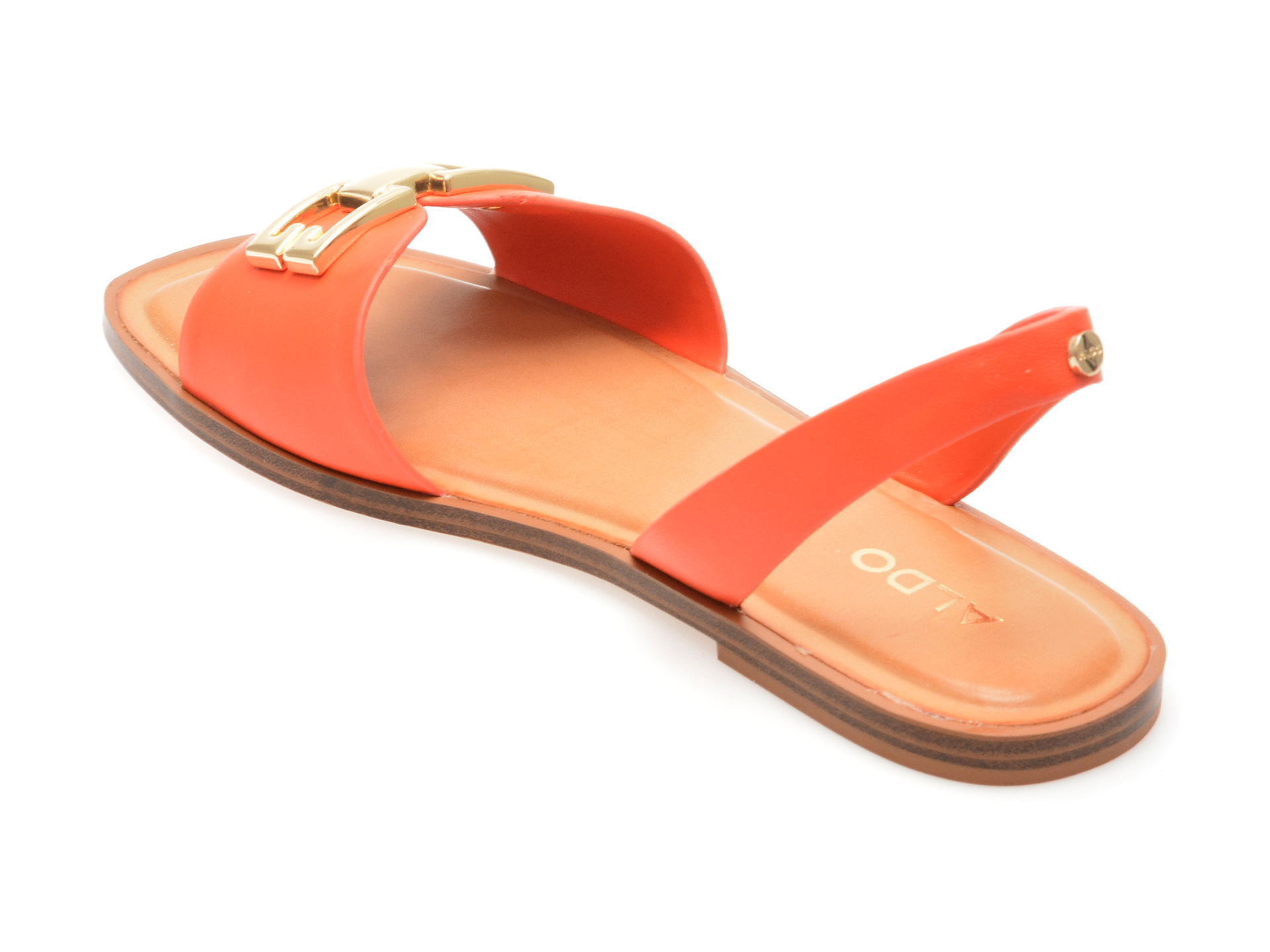 Sandale casual ALDO portocalii, 13568612, din piele ecologica - imagine 5