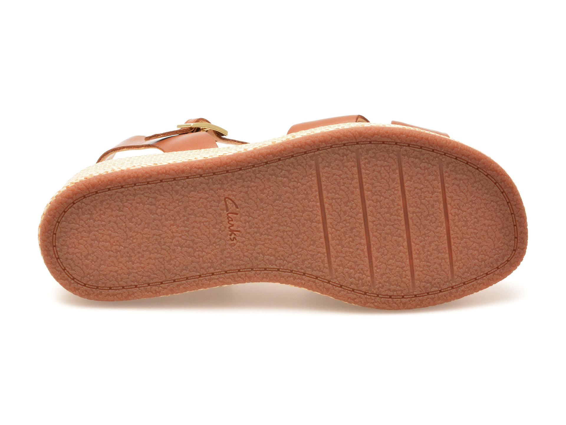 Sandale casual CLARKS maro, KIMMEI TWIST, din piele naturala - imagine 7