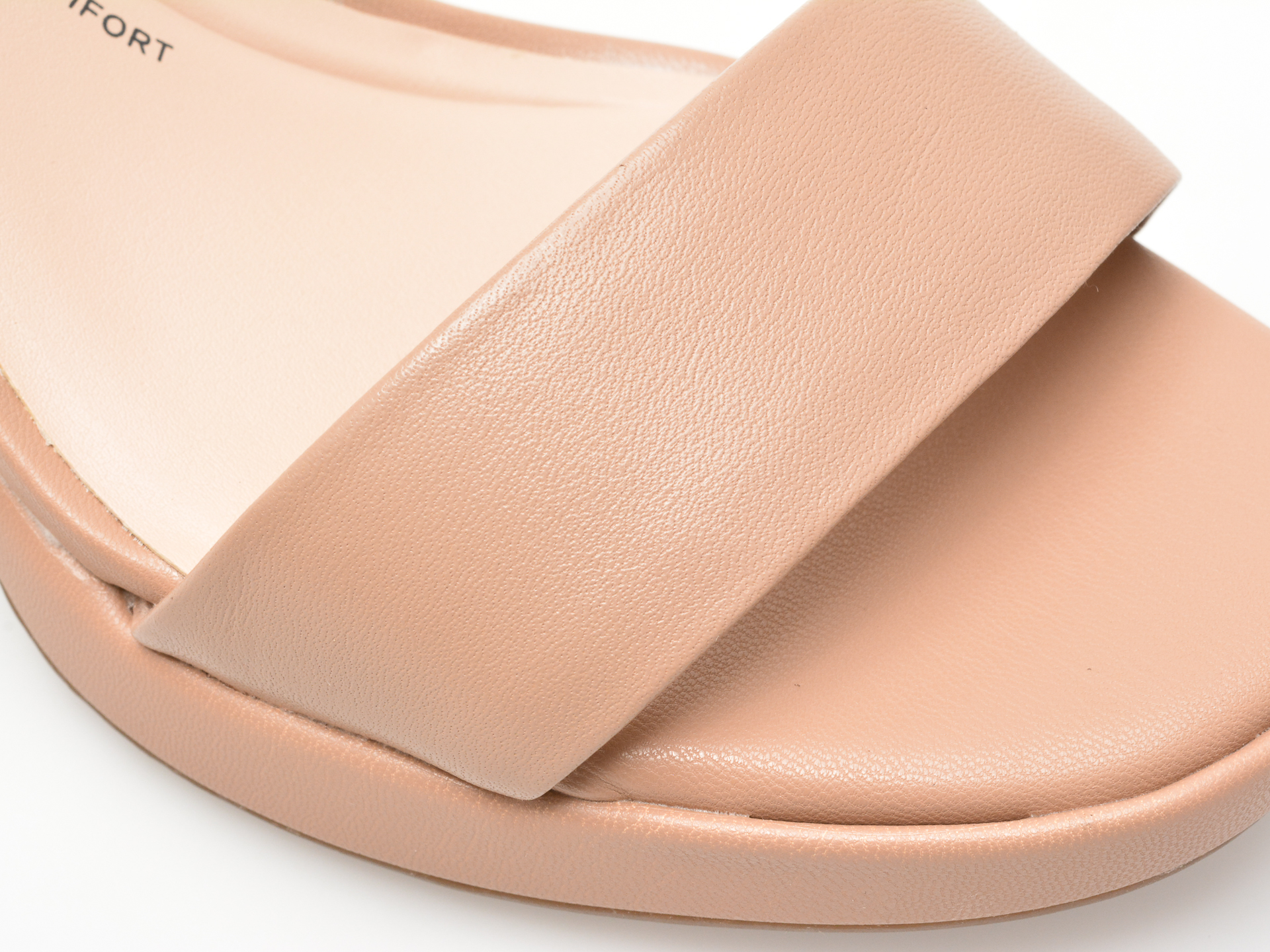Sandale casual CLARKS nude, AMBYR LYN BAY, din piele naturala - imagine 2