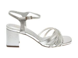 Sandale casual EPICA BY MENBUR argintii, 25599, din piele ecologica