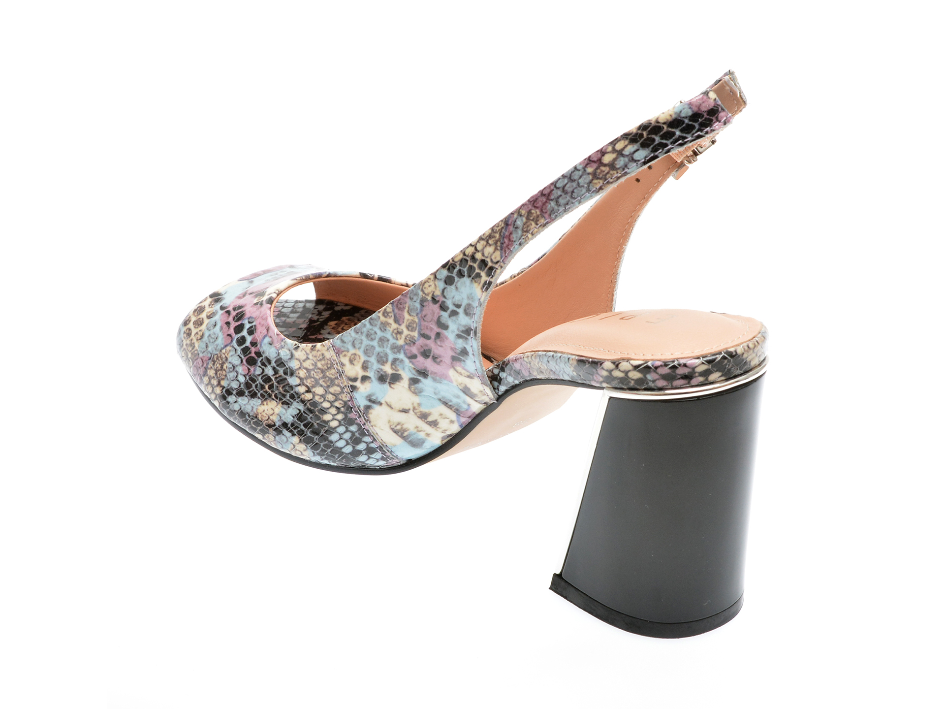 Sandale casual EPICA MADE IN BRAZIL multicolor, 6446677, din piele naturala - imagine 5