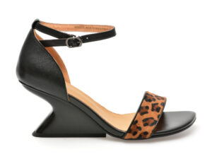 Sandale casual EPICA maro, R22, din piele naturala