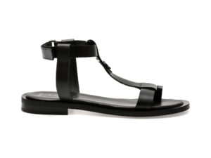 Sandale casual EPICA negre, 370932, din piele naturala