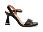 Sandale casual EPICA negre, 603020, din piele naturala