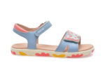 Sandale casual GEOX albastre, J458ZA, din piele ecologica