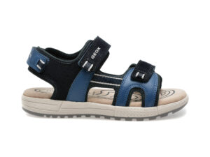 Sandale casual GEOX bleumarin, J35AVA, din piele naturala