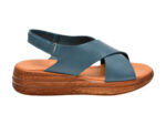 Sandale casual IMAGE albastre, 4904, din piele naturala
