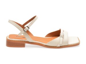 Sandale casual IMAGE bej, 3026307, din piele naturala