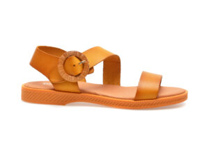 Sandale casual IMAGE maro, AMSTER, din piele naturala