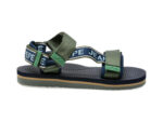 Sandale casual PEPE JEANS kaki, BS70063, din material textil