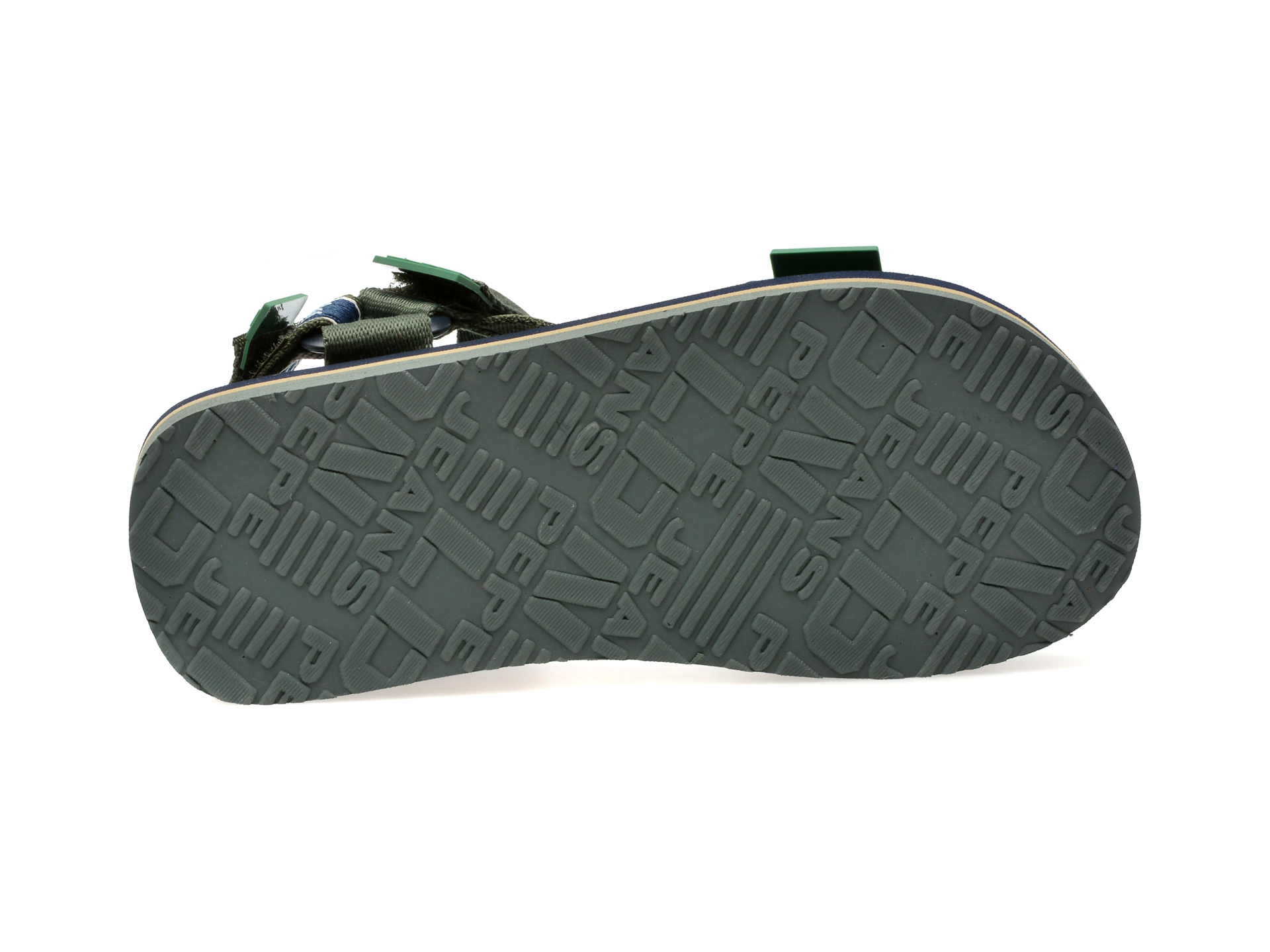 Sandale casual PEPE JEANS kaki, BS70063, din material textil - imagine 7