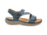 Sandale casual RIEKER albastre, 64870, din piele ecologica