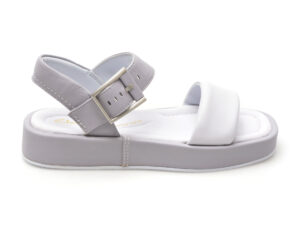 Sandale CLARKS mov, ALDA STRAP, din piele naturala
