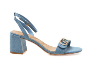 Sandale elegante ALDO bleumarin, BUNG4201, din material textil
