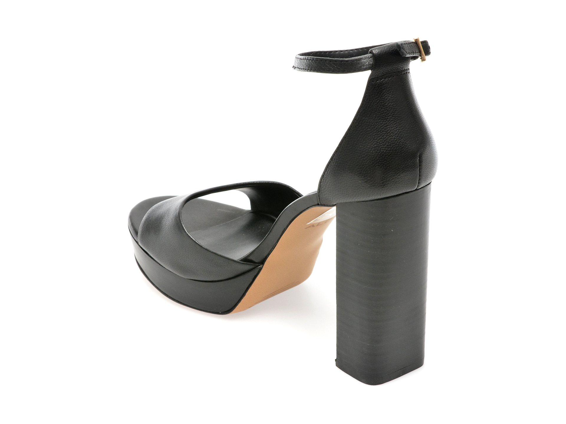 Sandale elegante ALDO negre, ENAEGYN2.0001, din piele naturala - imagine 5