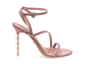 Sandale elegante ALDO roz, 13713425, din piele ecologica