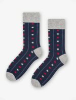 Sosete bleumarin cu stelute More 051-101