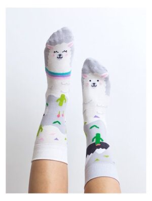 Sosete model unisex Nanushki Llamacita