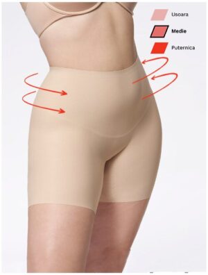 Chiloti boxeri modelatori invisible cu talia inalta Julimex 574
