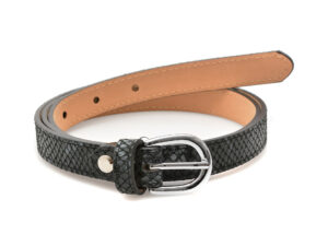 Curea EPICA neagra, F32, din piele naturala