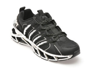 Pantofi sport PLEIN SPORT negri, 530, din material textil
