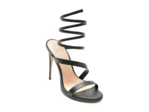 Sandale elegante ALDO negre, KATSWIRL 001, din piele ecologica