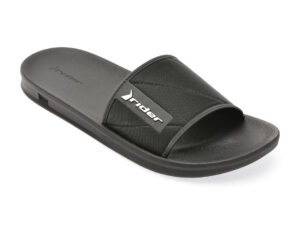 Papuci RIDER negri, 1157806, din pvc