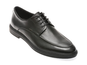 Pantofi OTTER negri, 917205, din piele naturala