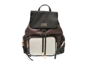 Rucsac ALDO alb-negru, KAPTAI 122, din material textil