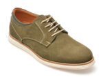 Pantofi OTTER kaki, A36, din nabuc