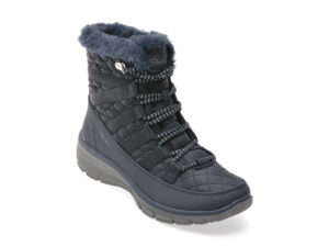 Ghete SKECHERS bleumarin, EASY GOING, din material textil