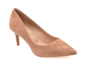 Pantofi eleganti ALDO bej, STESSYLOW 261, din piele intoarsa