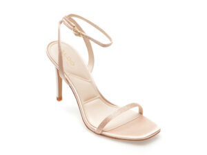 Sandale elegante ALDO bej, MAUDE 280, din material textil