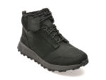Ghete CLARKS negre, ATLTRUW, din nabuc