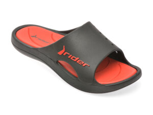Papuci RIDER negri, 8350096, din pvc