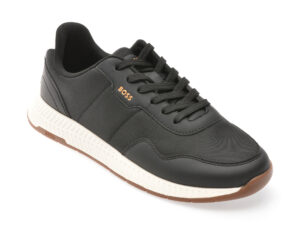 Pantofi sport BOSS negri, 3180, din material textil
