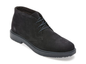 Ghete GEOX bleumarin, U46H9A, din piele intoarsa