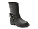 Ghete CLARKS negre, REBEUP, din piele naturala
