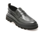 Mocasini CLARKS negri, BADEEAS, din piele naturala