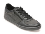 Pantofi GEOX negri, U45BCA, din piele ecologica