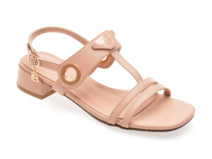 Sandale LAURA BIAGIOTTI nude, 8502, din piele ecologica