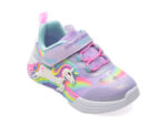 Pantofi sport SKECHERS mov, UNICORN CHASER, din material textil